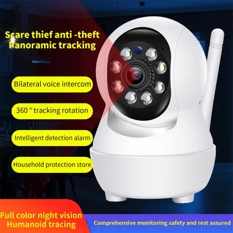 1080P Camera Full Color Night Camera Two-way Security IP Camera Motion Detection Wireless Network Surveillance Camera
1080P Camera Full Color Night Camera Two-way Security IP Camera Motion Detection Wireless Network Surveillance Camera