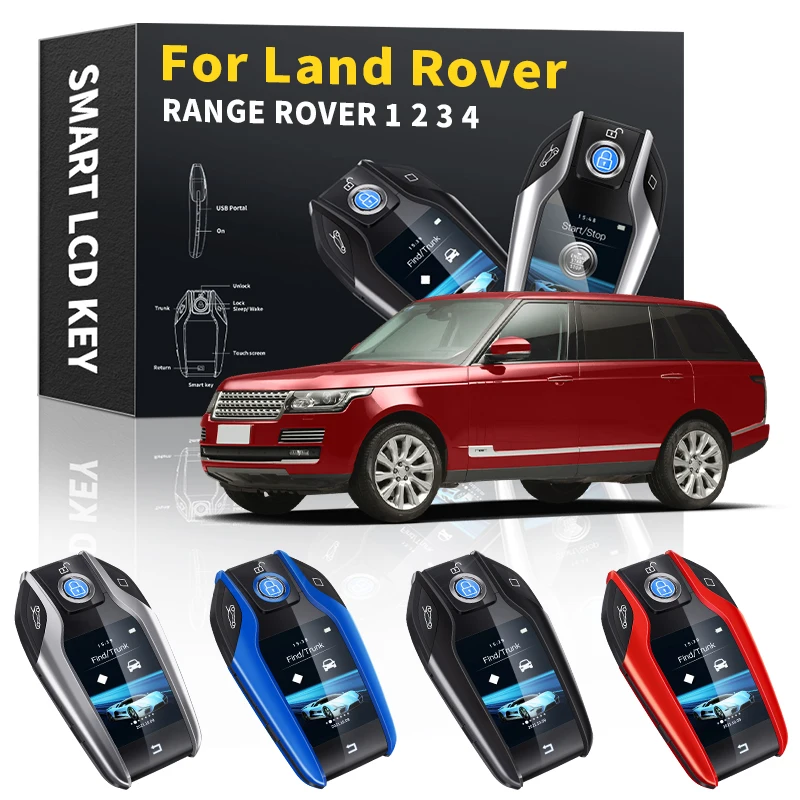 ЖК-ключ для Land Rover RANGE ROVER 1 2 3 4, дистанционный ключ, ЖК-экран для автомобиля keyless-go smart Key 2000 2003 2006-2022
ЖК-ключ для Land Rover RANGE ROVER 1 2 3 4, дистанционный ключ, ЖК-экран для автомобиля keyless-go smart Key 2000 2003 2006-2022