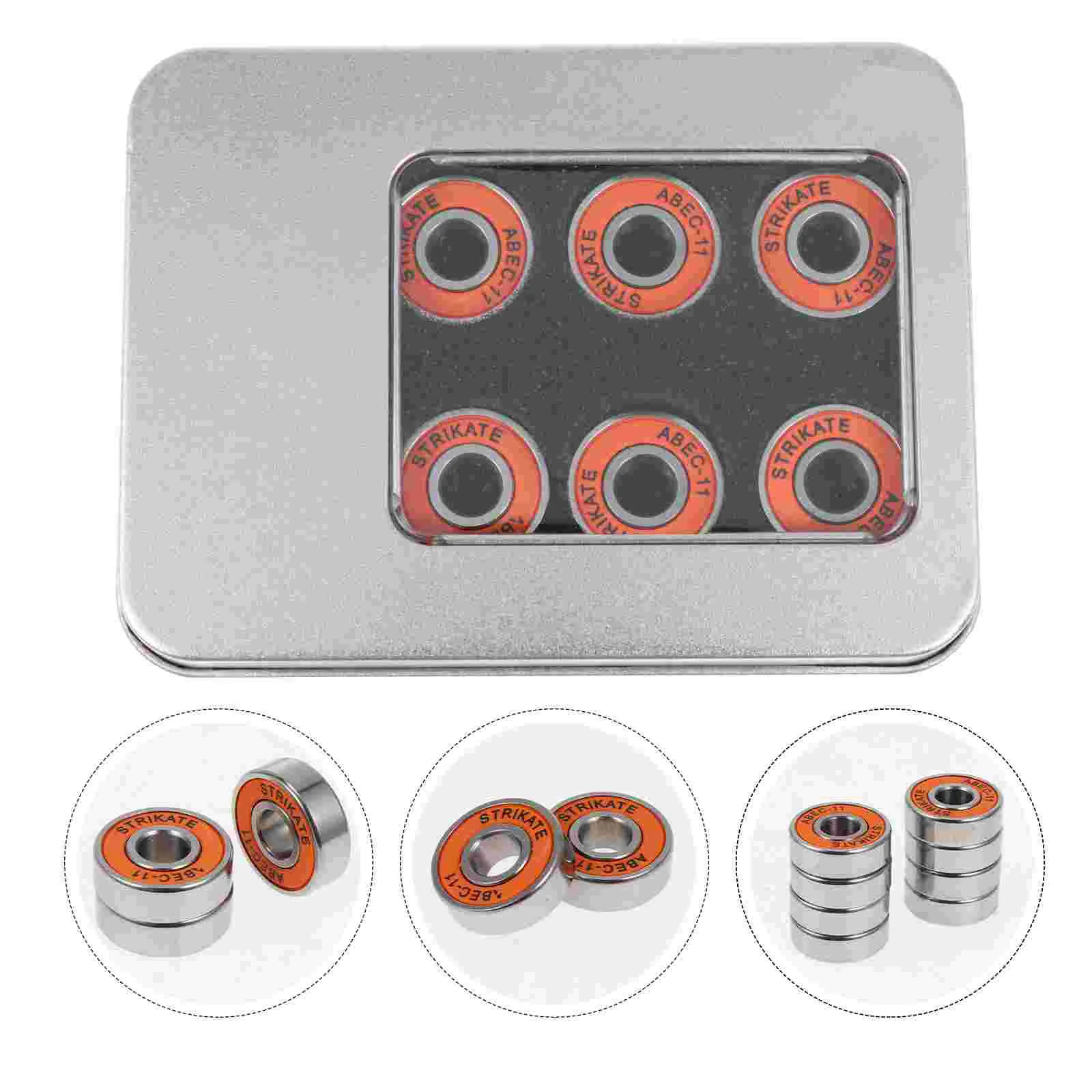 8pcs Skateboard Bearing Prime Sturdy Durable Bearing Accessories for Skateboard
8pcs Skateboard Bearing Prime Sturdy Durable Bearing Accessories for Skateboard