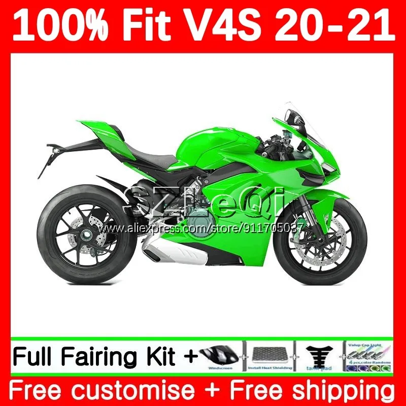 Глянцевый зеленый корпус литьевой формы для DUCATI Panigale V4 V 4 S R V4-S V4 V4-R V4S 20 21 V4R 2020 2021 OEM Обтекатели 81LQ.62
Глянцевый зеленый корпус литьевой формы для DUCATI Panigale V4 V 4 S R V4-S V4 V4-R V4S 20 21 V4R 2020 2021 OEM Обтекатели 81LQ.62