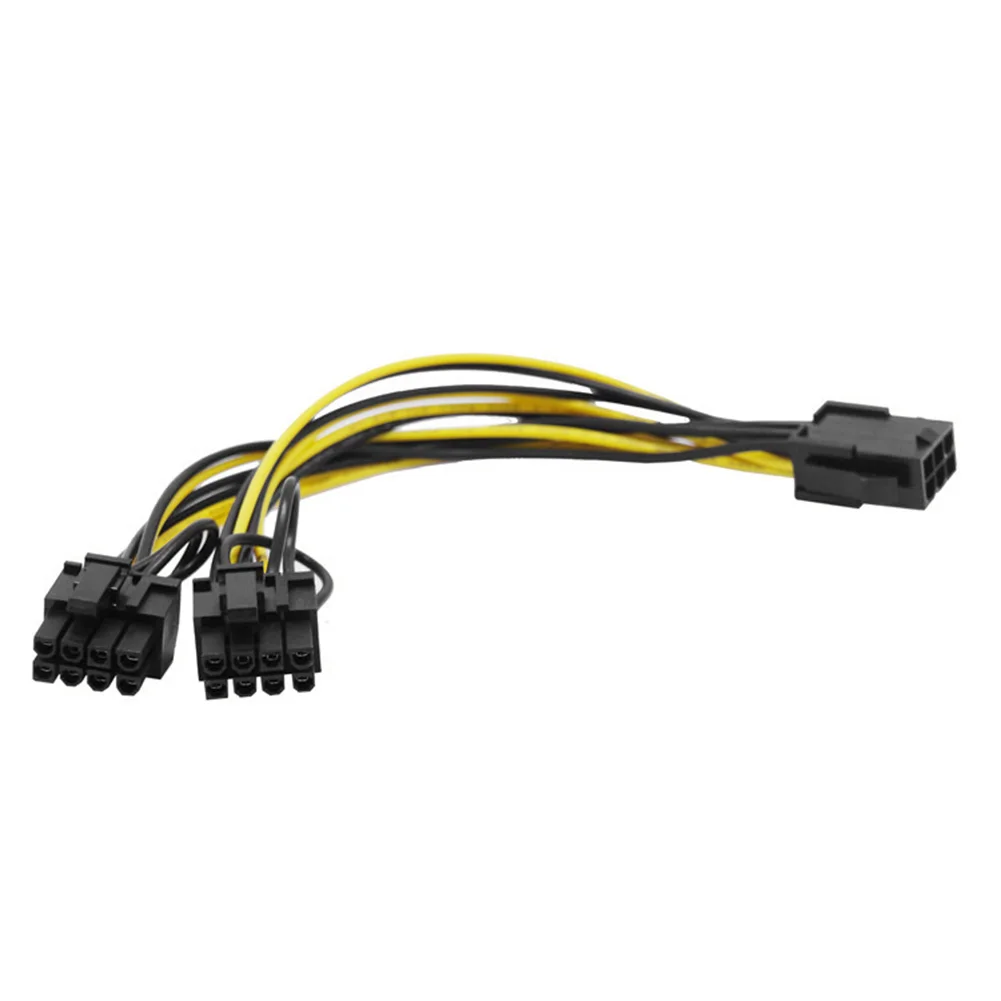5/10 шт., 6/8 Pin на 2 x PCIe 8 Pin(6 + 2) кабель PCI Express, графическая карта, адаптер GPU, сплиттер питания, Удлинительный кабель 20 см
5/10 шт., 6/8 Pin на 2 x PCIe 8 Pin(6 + 2) кабель PCI Express, графическая карта, адаптер GPU, сплиттер питания, Удлинительный кабель 20 см