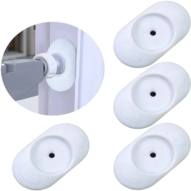 Baby Gate Wall Guard Protector 4pcs Stair Gate Extension Wall Saver Pads for Pressure Mounted Gate Door Babies Pets Safety
Baby Gate Wall Guard Protector 4pcs Stair Gate Extension Wall Saver Pads for Pressure Mounted Gate Door Babies Pets Safety