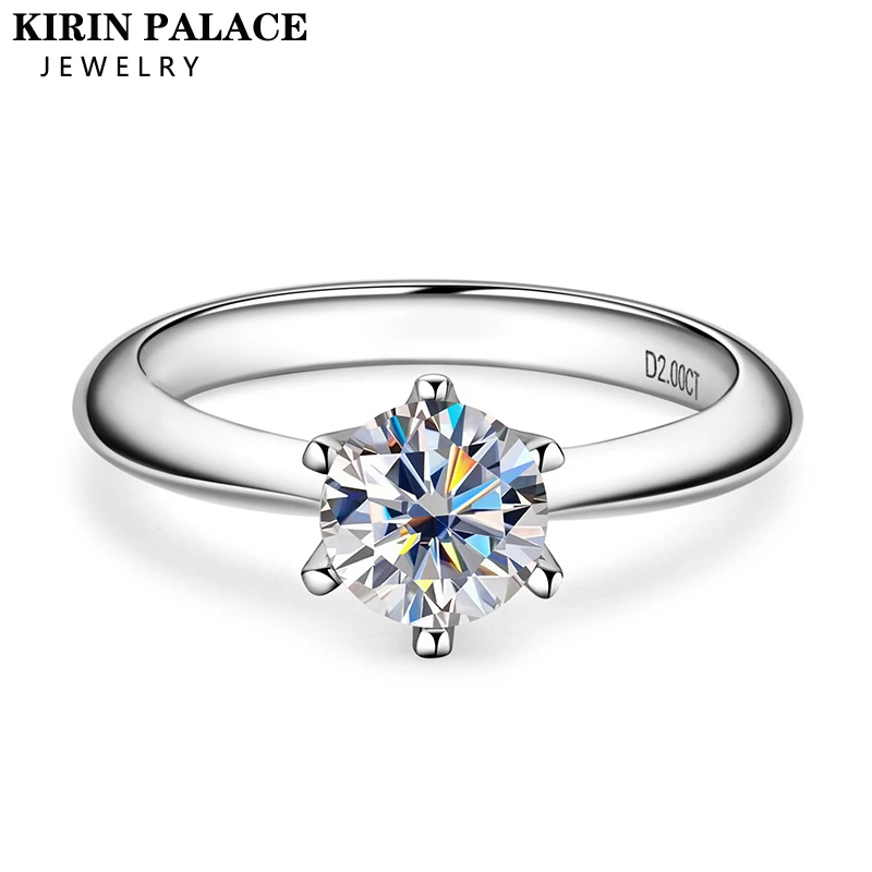 0.5/1/2/3 Ct D Color Moissanite Diamond Engagement Rings For Women S925 Sterling Silver Plated 18K Wedding Bands Fine Jewelry
0.5/1/2/3 Ct D Color Moissanite Diamond Engagement Rings For Women S925 Sterling Silver Plated 18K Wedding Bands Fine Jewelry