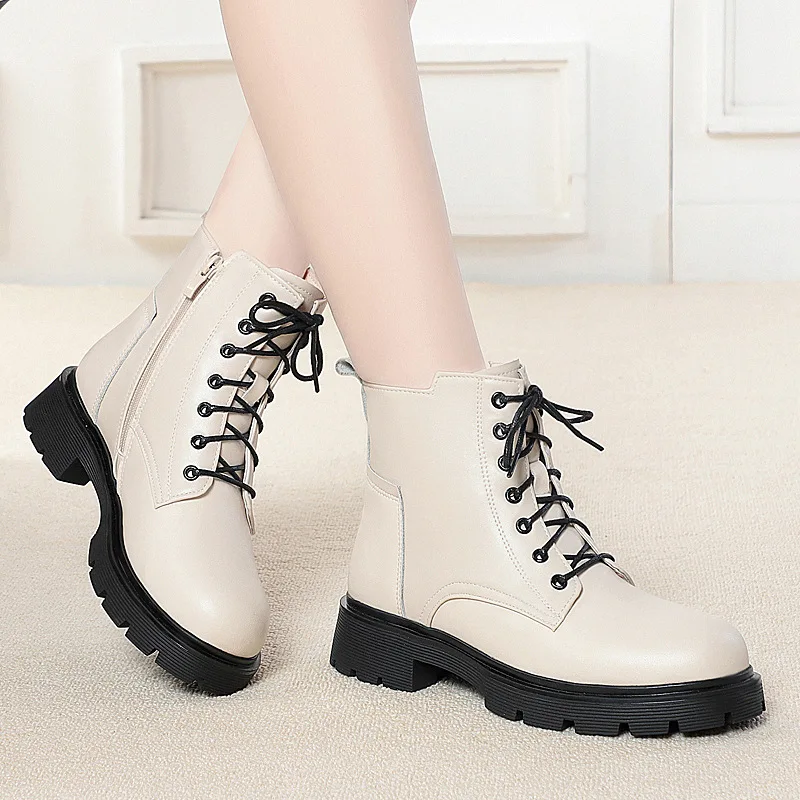 Женские зимние ботинки из натуральной кожи, новые модные теплые женские ботильоны с шерстью, женские мотоциклетные ботинки больших размеро...
Женские зимние ботинки из натуральной кожи, новые модные теплые женские ботильоны с шерстью, женские мотоциклетные ботинки больших размеро...