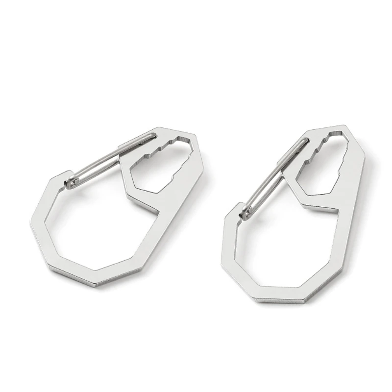 Portable Outdoor Stainless Steel Carabiner Keychain Clip with Hexagon Wrench Mountaineering Buckle Key Ring EDC Tool
Portable Outdoor Stainless Steel Carabiner Keychain Clip with Hexagon Wrench Mountaineering Buckle Key Ring EDC Tool