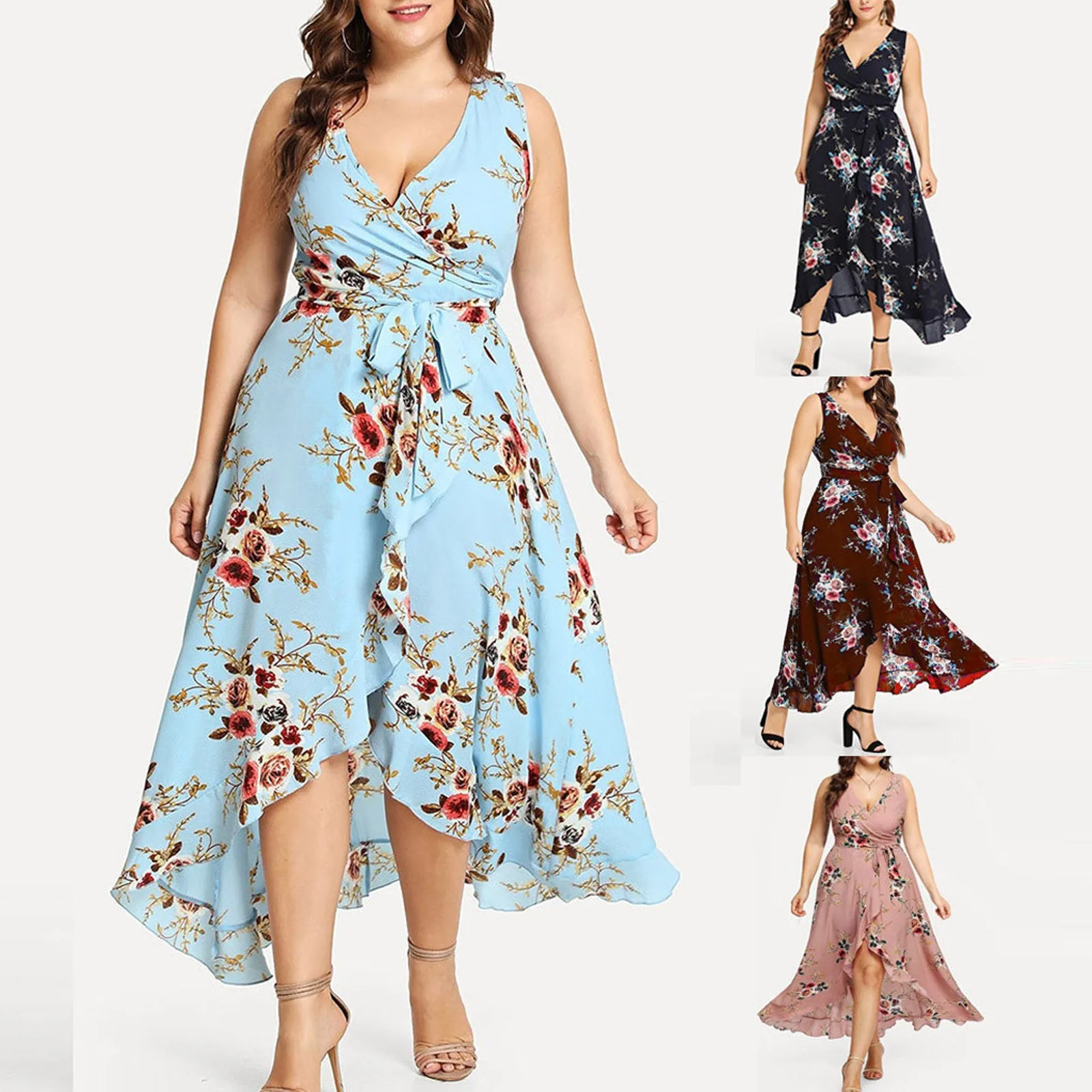 Bohemian Summer Beach Sundress Robe Female Casual Vintage Printed Loose Beach Vestidos Women Sexy V-neck Sleeveless Dresses
Bohemian Summer Beach Sundress Robe Female Casual Vintage Printed Loose Beach Vestidos Women Sexy V-neck Sleeveless Dresses
