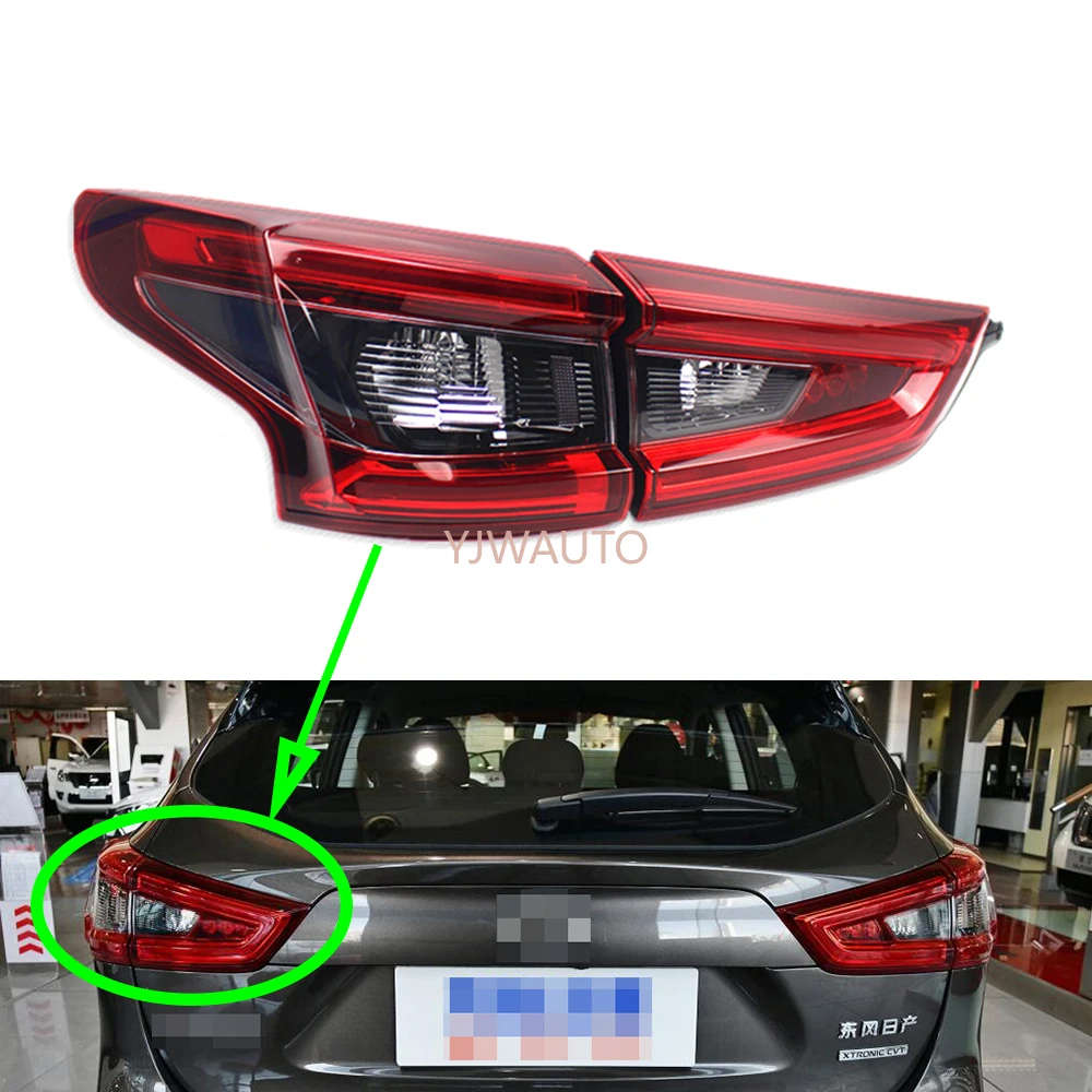 Tail Lamp for Nissan Qashqai 2019 2020 TailLights Car Rear Turning Signal Brake Lamp Warning Bumper Tail Light
Tail Lamp for Nissan Qashqai 2019 2020 TailLights Car Rear Turning Signal Brake Lamp Warning Bumper Tail Light