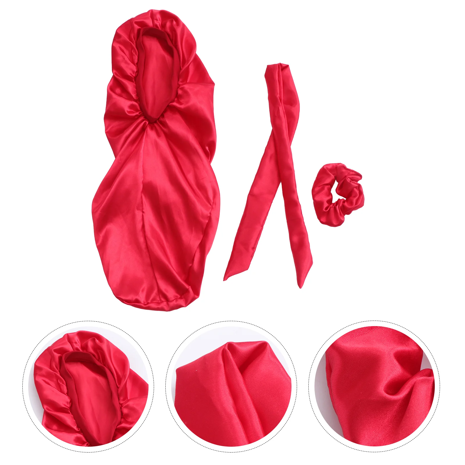 3 Pcs Curly Hair Hat Elastic Band Bonnet Satin Hat Head Turban Women's Hats Braids Hair Bonnet Headgear Three Piece Turban Cap
3 Pcs Curly Hair Hat Elastic Band Bonnet Satin Hat Head Turban Women's Hats Braids Hair Bonnet Headgear Three Piece Turban Cap