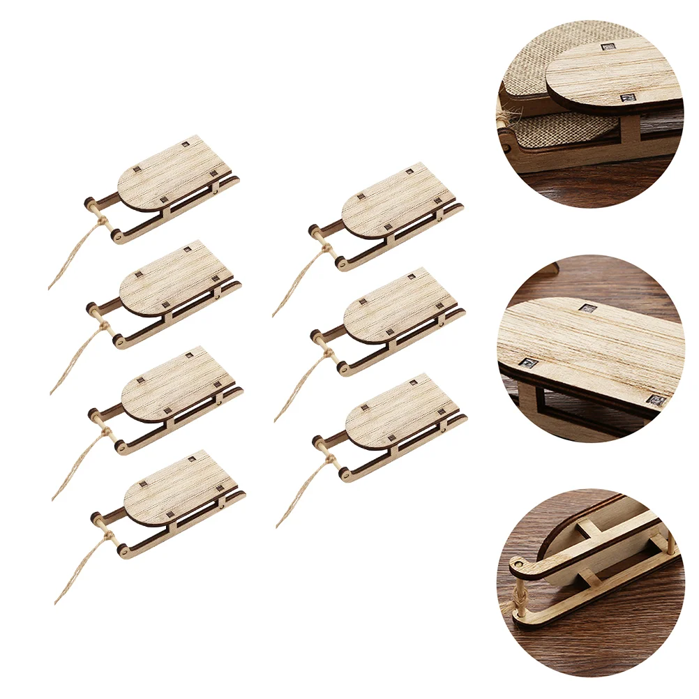 Sleigh Decor Wooden Christmas Sled Wood Crafts Ornament Vintage Figurine Miniature Holiday Hanging Hand Diy Paintedmini
Sleigh Decor Wooden Christmas Sled Wood Crafts Ornament Vintage Figurine Miniature Holiday Hanging Hand Diy Paintedmini