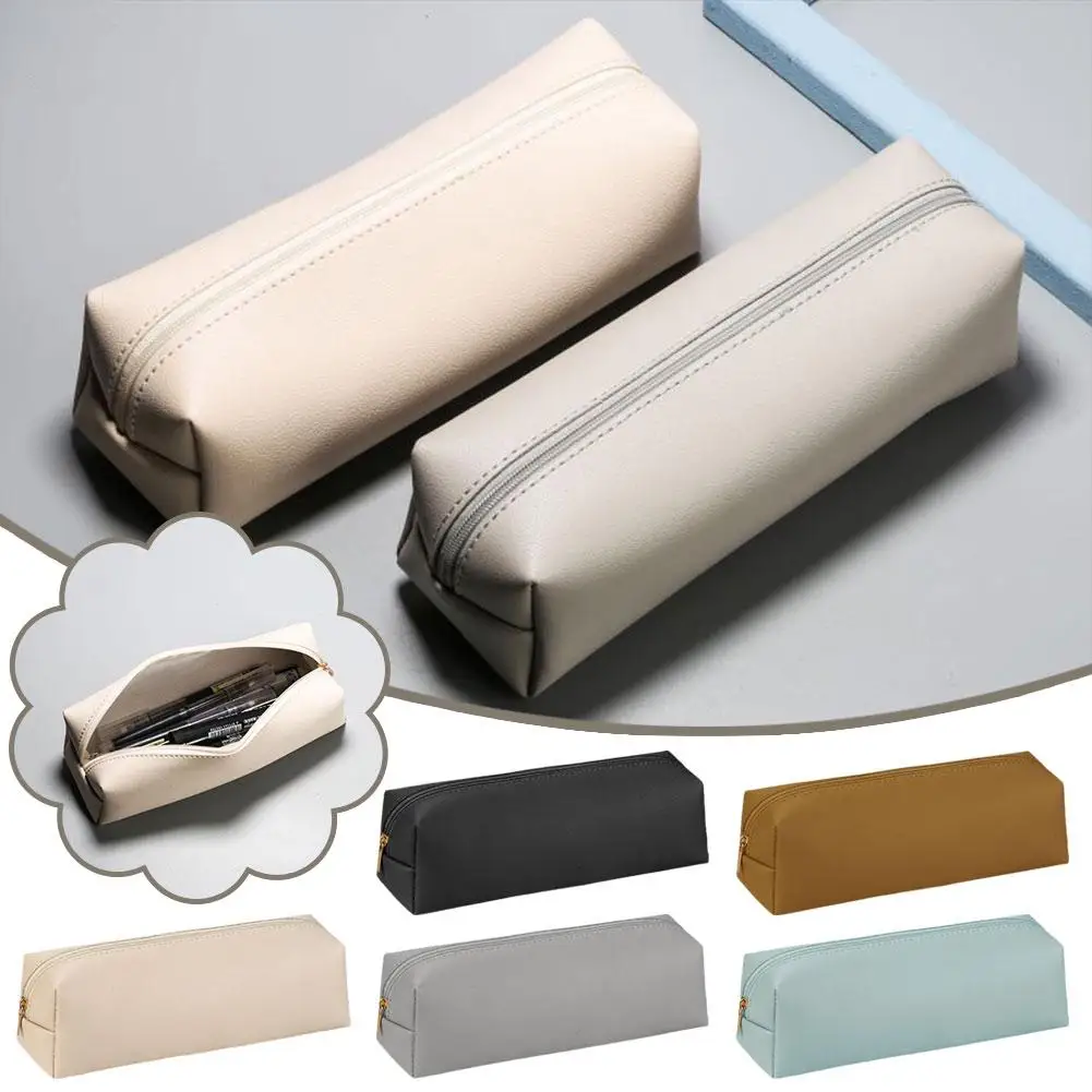 Large Capacity PU Leather Pencil Bag Stationery Holder Storage Pencil School Box Zipper Pouch Case Supplies Student W8O6
Large Capacity PU Leather Pencil Bag Stationery Holder Storage Pencil School Box Zipper Pouch Case Supplies Student W8O6