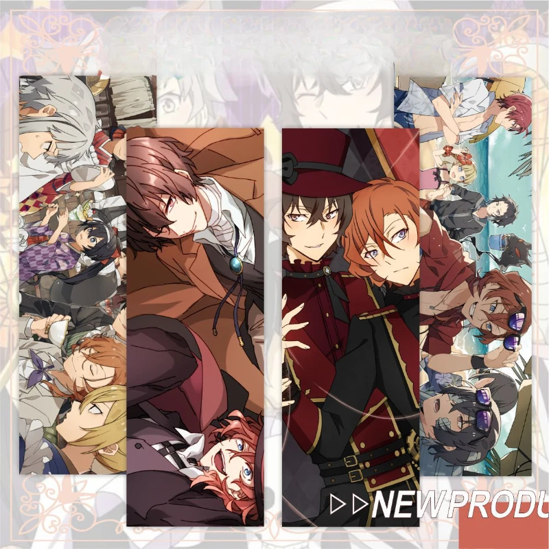 Nakajima Atsushi Dazai Osamu Akutagawa Ryuunosuke Популярные аниме 2D периферийные закладки и лазерные