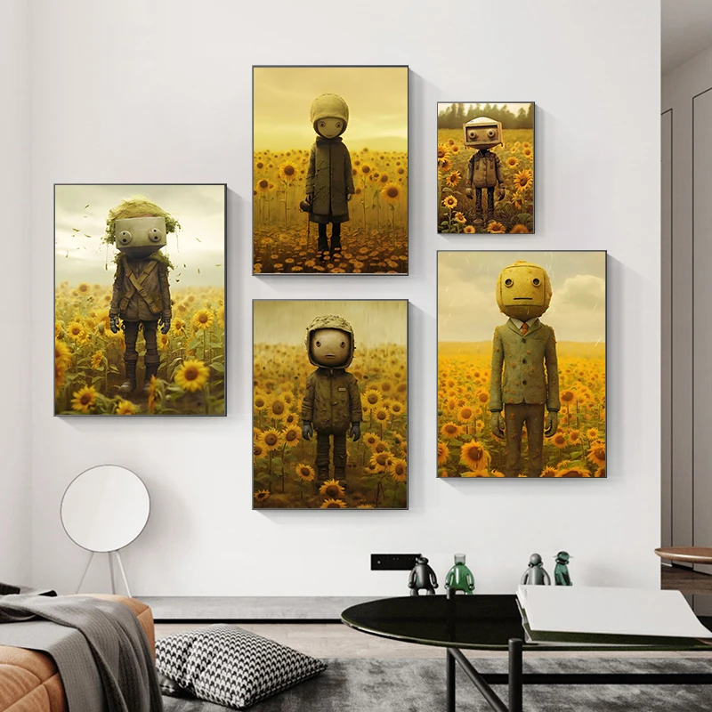 Little Boy in Retro Sunflowers Poster Wall Art Picture Print Canvas Painting Nordic Poster Wall Suitable for Living Room Decor
Little Boy in Retro Sunflowers Poster Wall Art Picture Print Canvas Painting Nordic Poster Wall Suitable for Living Room Decor