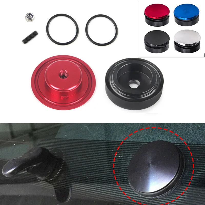 

Car Rear Wiper Delete Kit Block Off Plug Cap For Honda Civic Si 2002-2004 2005 Acura Integra 1990-2001 RSX 2002-2006