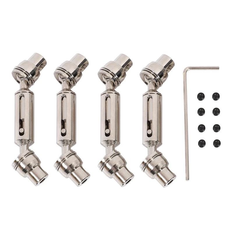 4Pcs Metal Drive Shaft CVD for WPL D12 C14 C24 B16 B36 B24 MN D90 MN99S MN-90 RC Car Upgrade Parts Spare Accessories
4Pcs Metal Drive Shaft CVD for WPL D12 C14 C24 B16 B36 B24 MN D90 MN99S MN-90 RC Car Upgrade Parts Spare Accessories