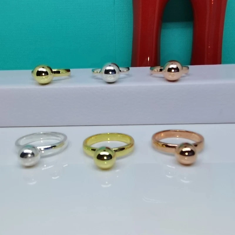 S925 Sterling Silver Ball Ring, Classic Fashion Style, Luxury Brand, Birthday Gift
S925 Sterling Silver Ball Ring, Classic Fashion Style, Luxury Brand, Birthday Gift