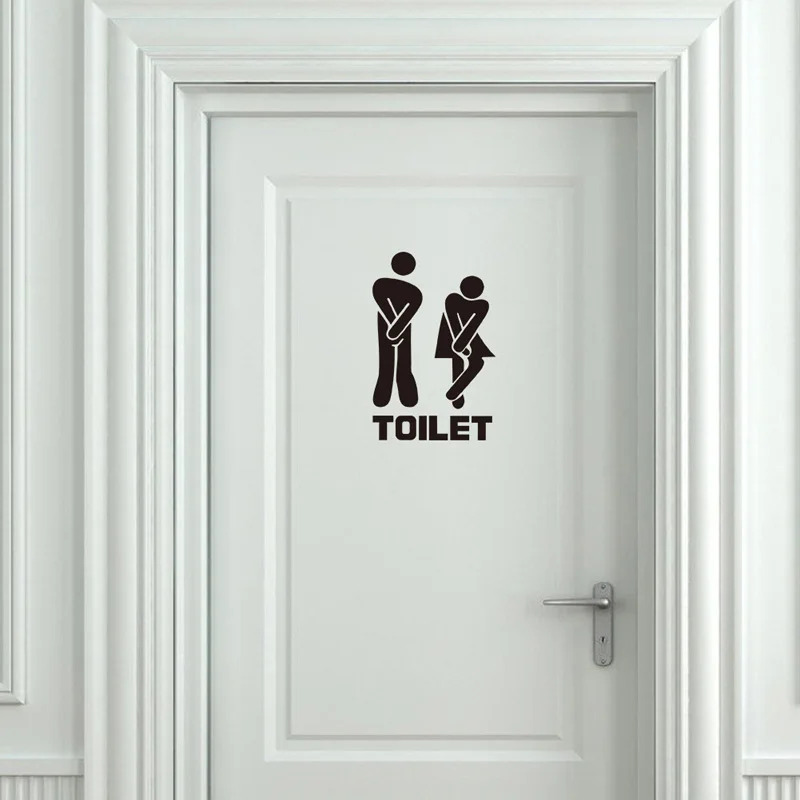 Creative Funny Toilet wall/Door sticker bathroom decoration vinyl home decor decals waterproof poster wall stickers on the wall
Creative Funny Toilet wall/Door sticker bathroom decoration vinyl home decor decals waterproof poster wall stickers on the wall