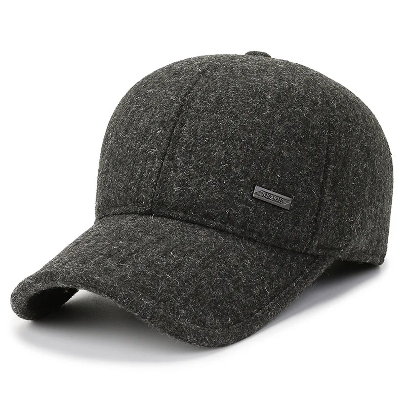 Male Winter Warm Baseball Cap Autumn Suncreen Protection Men Hat Fashion Woolen Casual Bone Brim Dad Hat
Male Winter Warm Baseball Cap Autumn Suncreen Protection Men Hat Fashion Woolen Casual Bone Brim Dad Hat