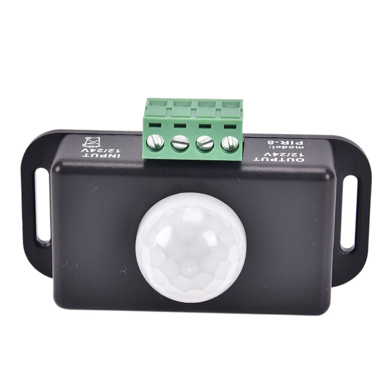 1 Pc DC 12V 24V 6A Automatic Adjustable PIR Motion Sensor Switch Infrared Detector Light Switch Module For LED Strip Light Lamp
1 Pc DC 12V 24V 6A Automatic Adjustable PIR Motion Sensor Switch Infrared Detector Light Switch Module For LED Strip Light Lamp