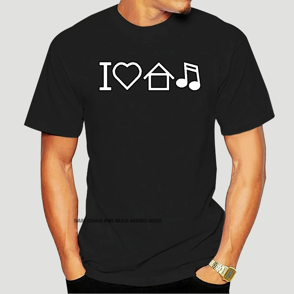 House Music T Shirt Men Funny T Shirt Gift For DJ Disco Clubber Ibiza Music Musician Heart Tee Shirts With Sayings 7186X
House Music T Shirt Men Funny T Shirt Gift For DJ Disco Clubber Ibiza Music Musician Heart Tee Shirts With Sayings 7186X
