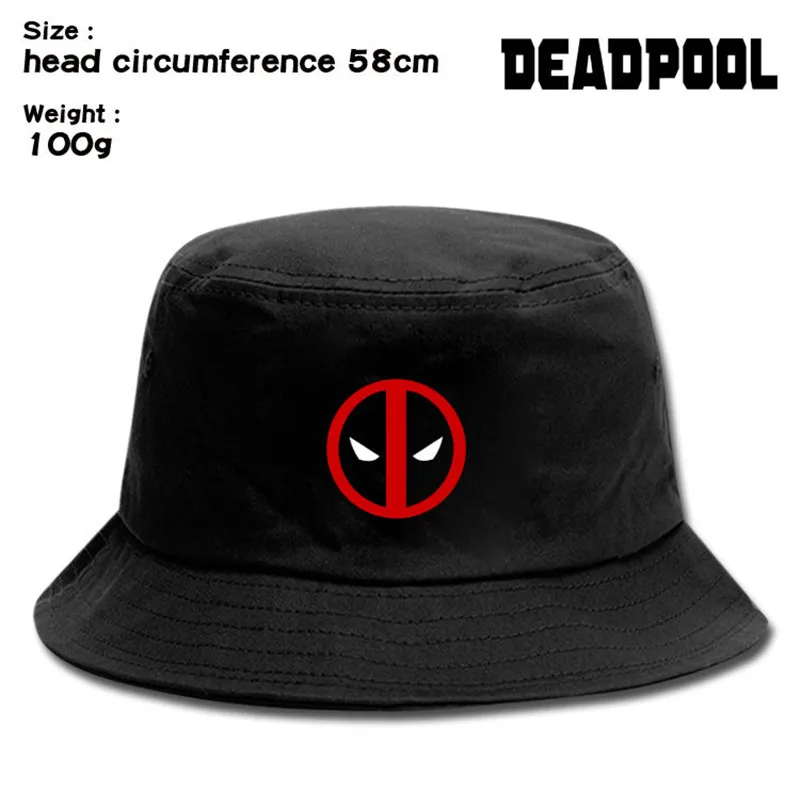 Кепка Deadpool из парусины для мужчин и женщин ежедневного использования на улице |