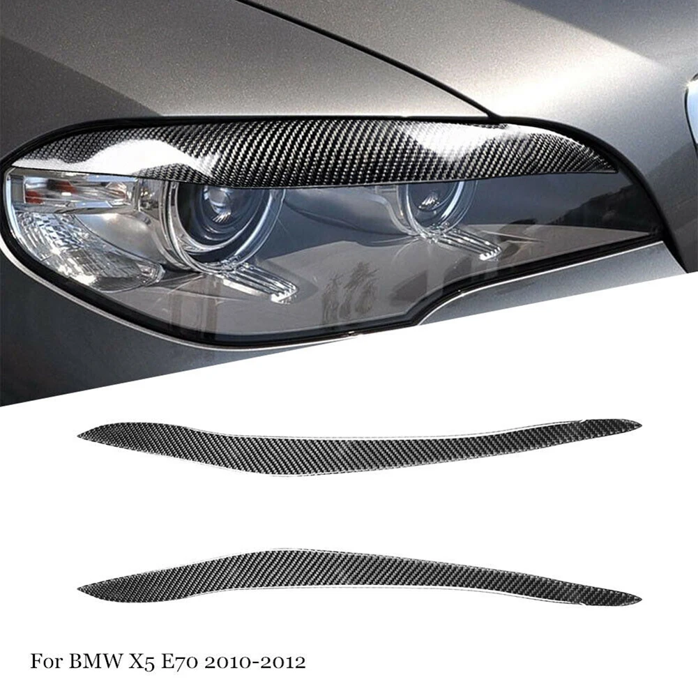 1 Pair Car Headlight Eyelid Trim Eyebrow Cover For BMW E70 2010-2012 Carbon Fiber Headlight Eye Lid Covers Car Accessories
1 Pair Car Headlight Eyelid Trim Eyebrow Cover For BMW E70 2010-2012 Carbon Fiber Headlight Eye Lid Covers Car Accessories