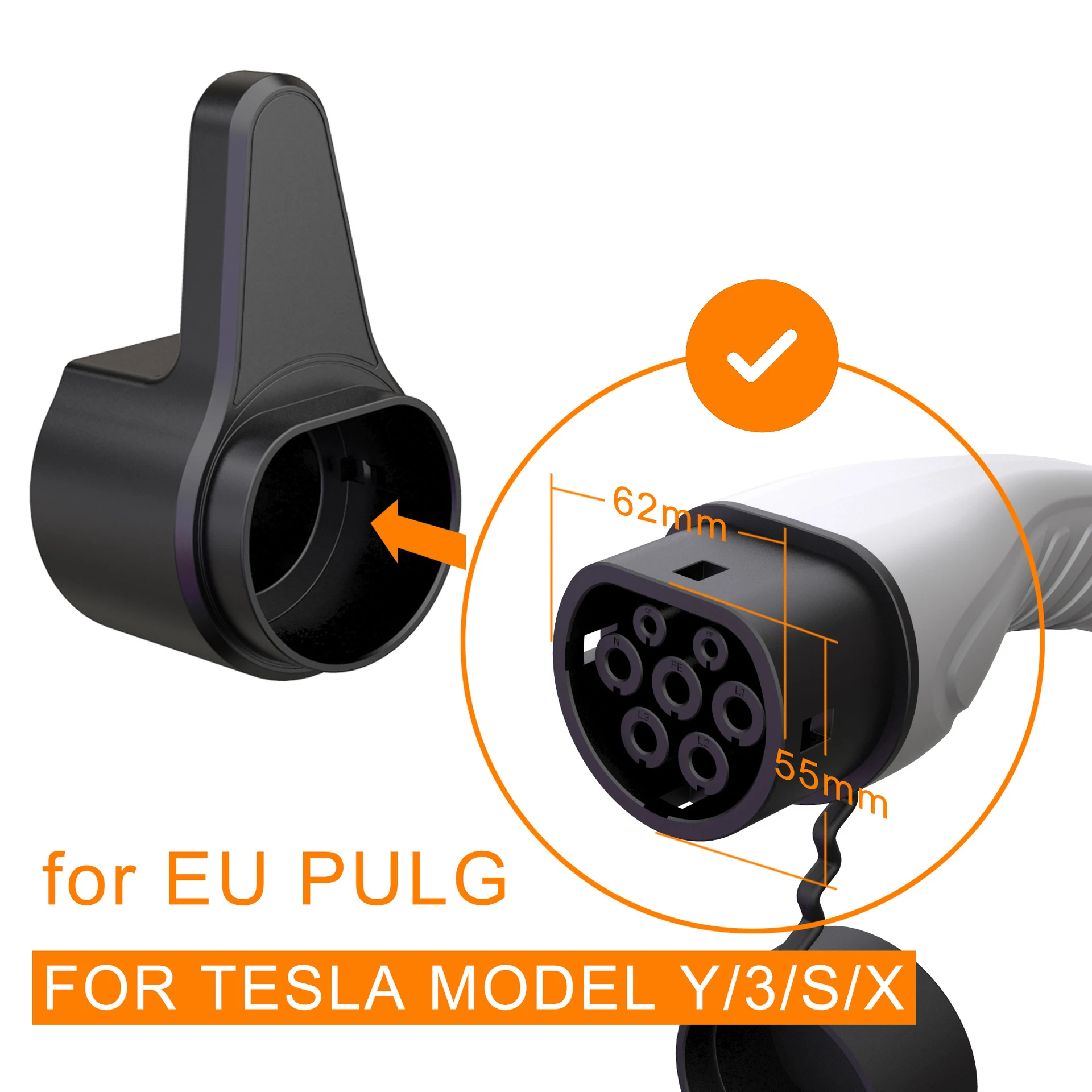For EU Euro Car Charger Bracket Wall Mount Base Cable Organizer Exterior Modification for Tesla Model Y/3/S/X Car Accessories
For EU Euro Car Charger Bracket Wall Mount Base Cable Organizer Exterior Modification for Tesla Model Y/3/S/X Car Accessories