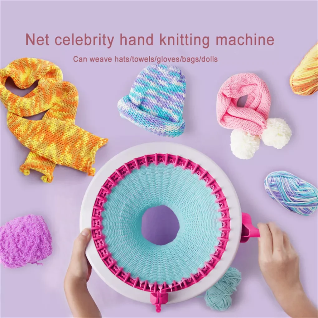 Шарф свитер вязальная машина ручка портативные носки шапочка искусство рукоделие для взрослых детей ткацкое устройство 
Шарф свитер вязальная машина ручка портативные носки шапочка искусство рукоделие для взрослых детей ткацкое устройство