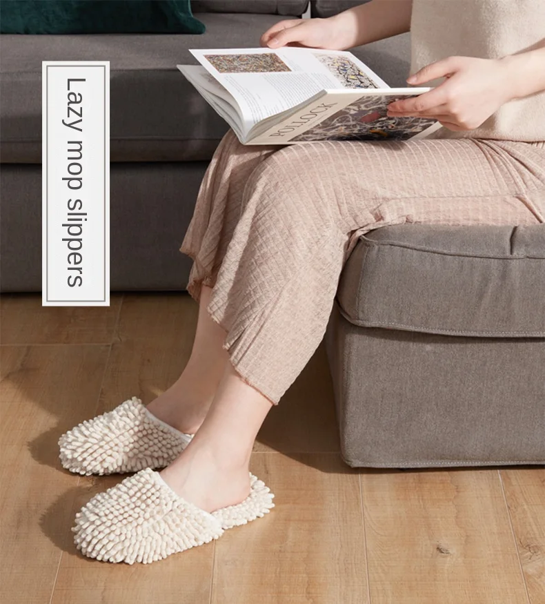 Chenille Sucking Water Cleaning Shoes Washable Microfiber Mop Lazy Mopping SlippersConvenient and Soft Home Bathroom Household
Chenille Sucking Water Cleaning Shoes Washable Microfiber Mop Lazy Mopping SlippersConvenient and Soft Home Bathroom Household