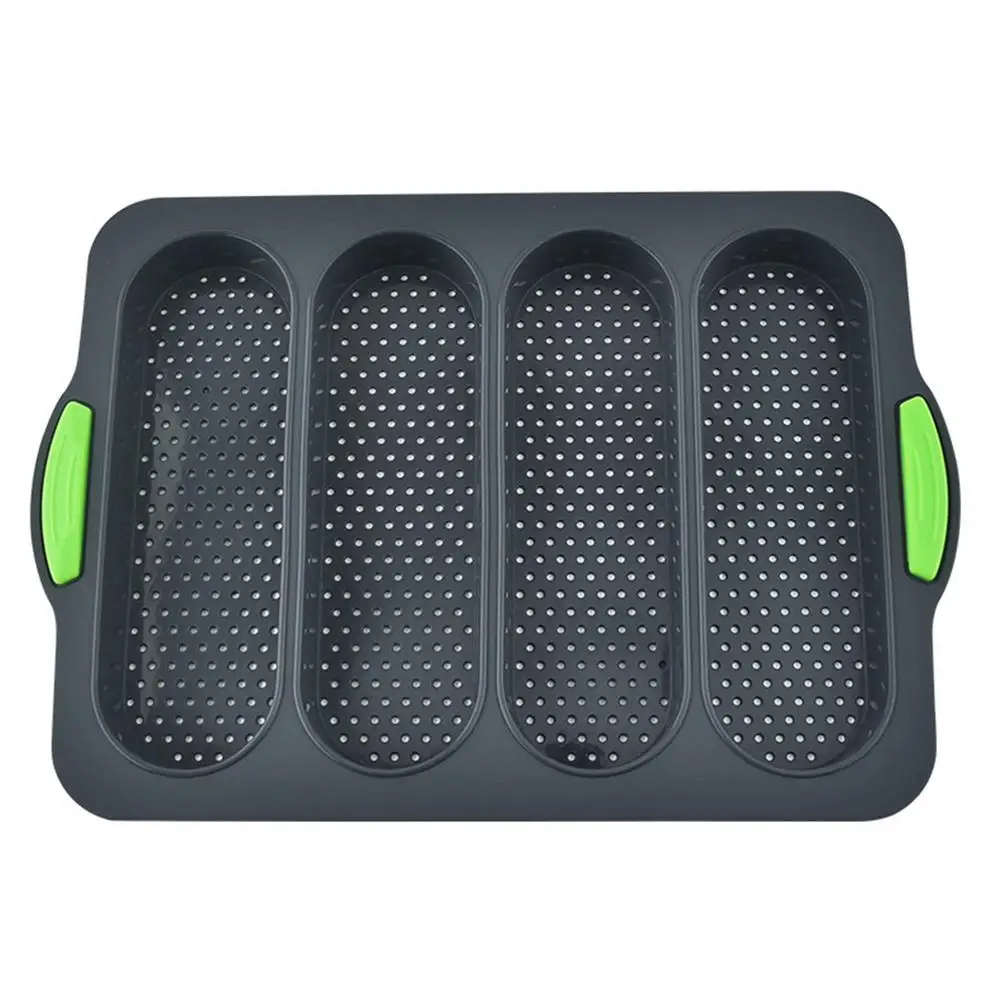 Силиконовая форма для выпечки, антипригарная Прямоугольная форма для кухни и духовки, 4 отверстия
Силиконовая форма для выпечки, антипригарная Прямоугольная форма для кухни и духовки, 4 отверстия