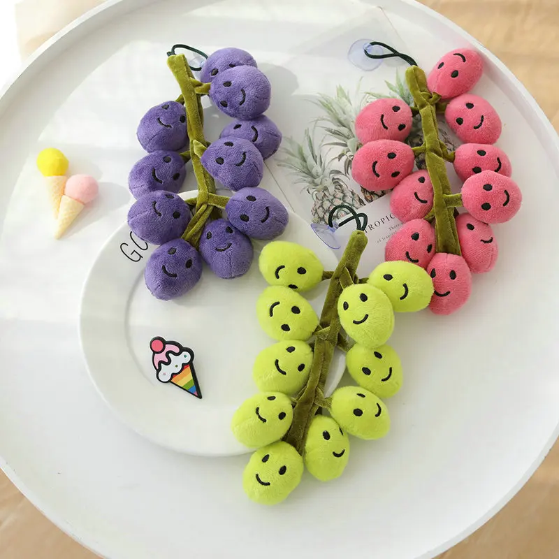 New INS Lifelike Grape Plush toy Cute Backpack Decoration Simulation Purple Grapes Dolls Stuffed Soft Toys Children Gift
New INS Lifelike Grape Plush toy Cute Backpack Decoration Simulation Purple Grapes Dolls Stuffed Soft Toys Children Gift