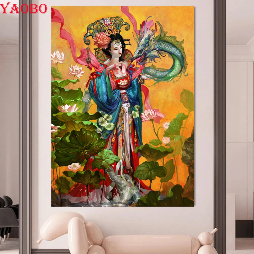 5D DIY Diamond painting Oriental Classic Beauty And Dragon Full Square/Round diamond embroidery Cross Stitch Rhinestone Mosaic
5D DIY Diamond painting Oriental Classic Beauty And Dragon Full Square/Round diamond embroidery Cross Stitch Rhinestone Mosaic