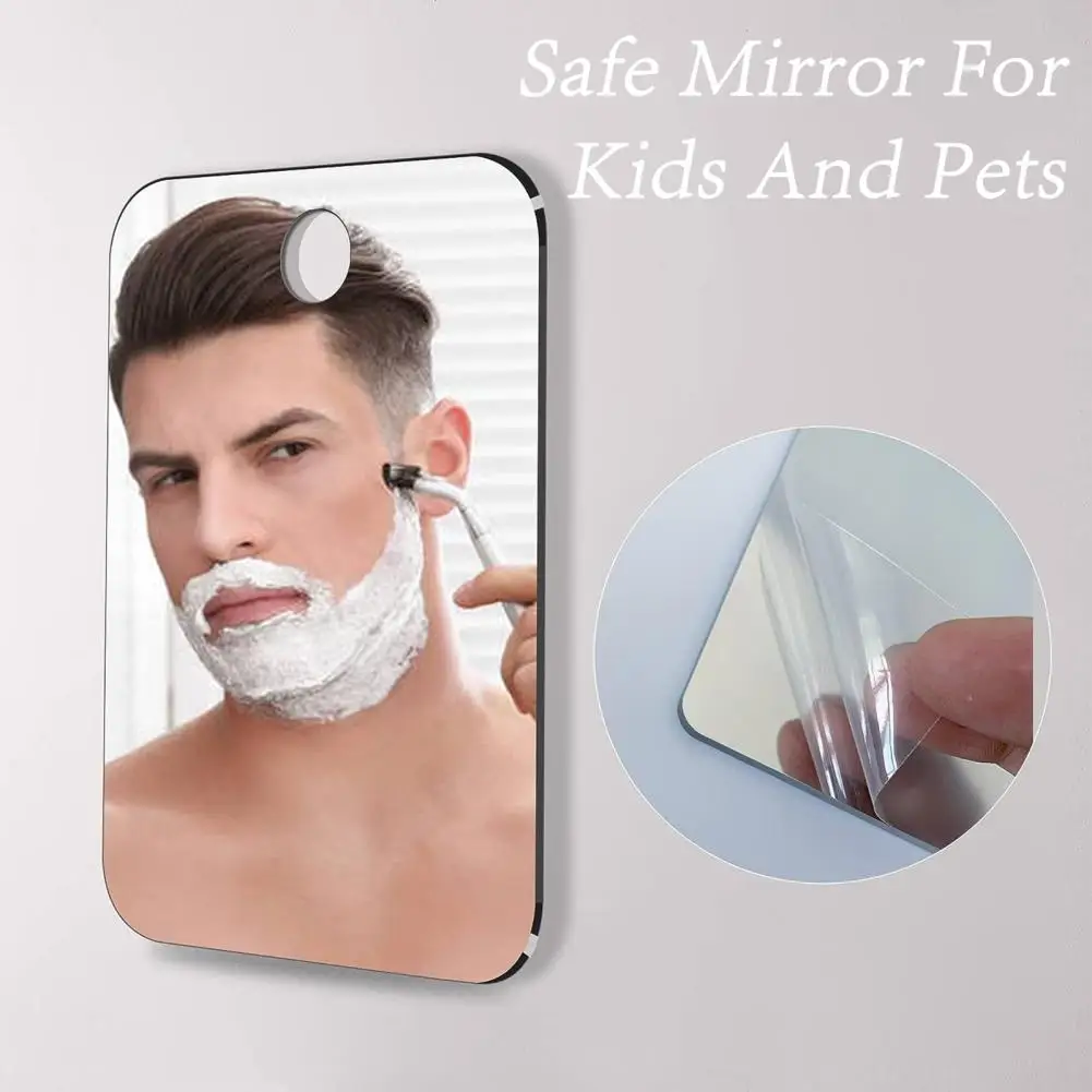 Non-glass Mirror Shatterproof Fogless Mirror High-definition Safe Easy Installation for Travel Bathroom Makeup Shatterproof
Non-glass Mirror Shatterproof Fogless Mirror High-definition Safe Easy Installation for Travel Bathroom Makeup Shatterproof
