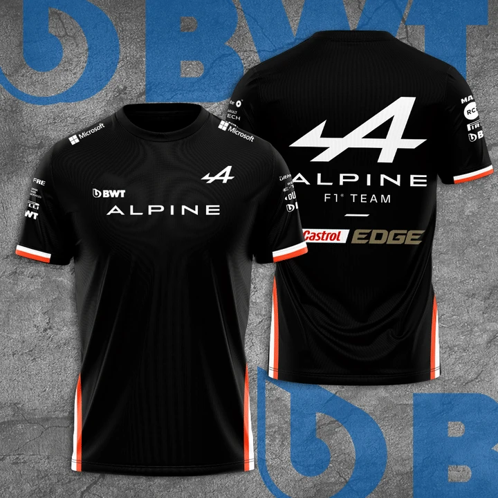 2023 Summer White Formula 1 Alpine F1 Racing Team Men's Outdoor Sports Short Sleeve T-Shirt. High Quality Clothing
2023 Summer White Formula 1 Alpine F1 Racing Team Men's Outdoor Sports Short Sleeve T-Shirt. High Quality Clothing