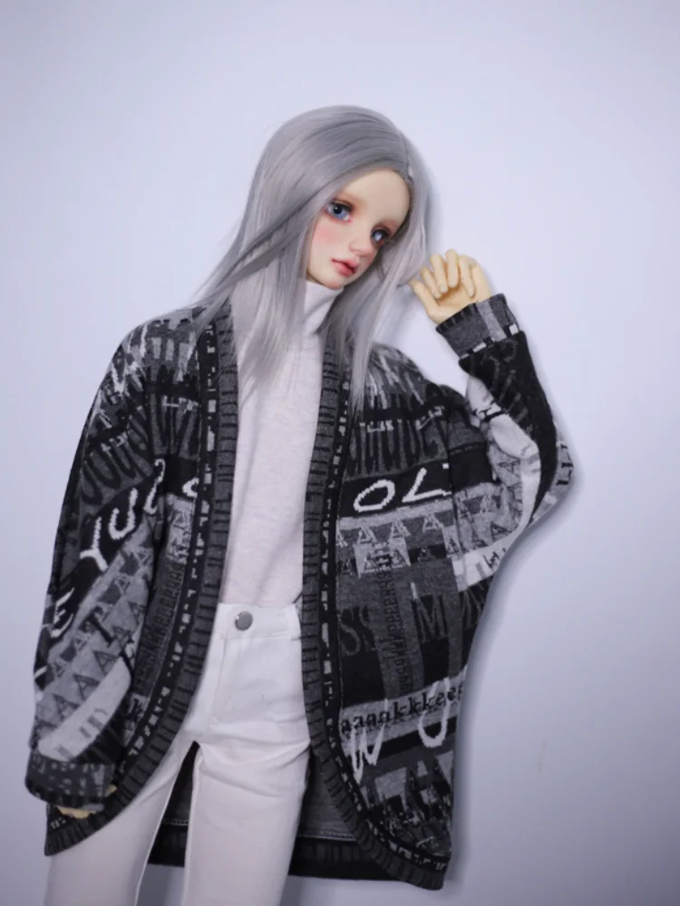 BJD doll clothes Black Grey Pattern Arc Hem Bat Cardigan for 1/3 1/4 BJD SD MSD SD17 Uncle POPO68 SSDF doll size bjd clothes
BJD doll clothes Black Grey Pattern Arc Hem Bat Cardigan for 1/3 1/4 BJD SD MSD SD17 Uncle POPO68 SSDF doll size bjd clothes