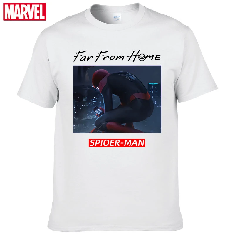 Marvel The Avengers Spider Man t-shirt Comfortable Breathable 100% cotton Fashion funny t-shirts man Summer Tops #117
Marvel The Avengers Spider Man t-shirt Comfortable Breathable 100% cotton Fashion funny t-shirts man Summer Tops #117