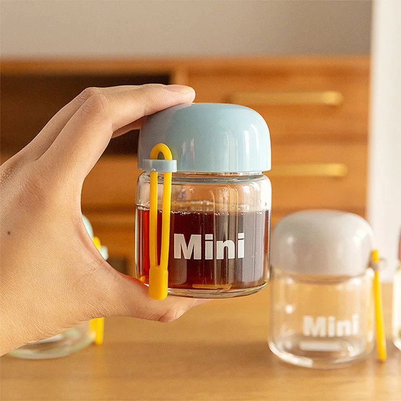 150ML Small Glass Water Bottles Portable Cute Mini Heat Resistant Water Cup For Kids Student Drinking Bottle With Hand Rope Cups
150ML Small Glass Water Bottles Portable Cute Mini Heat Resistant Water Cup For Kids Student Drinking Bottle With Hand Rope Cups