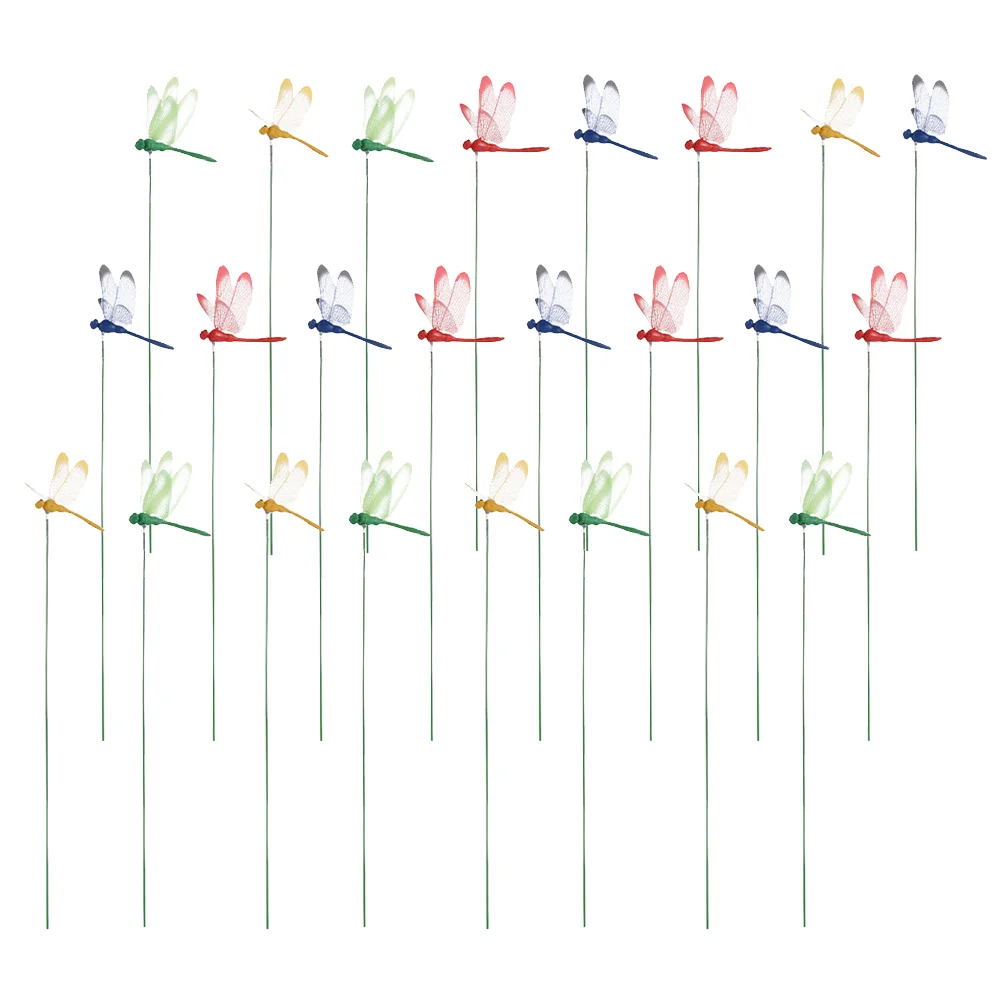 24pcs Simulation Dragonfly Stakes Home Decor Rustic Outdoor Patio Yard Adornment Dragonfly Statue
24pcs Simulation Dragonfly Stakes Home Decor Rustic Outdoor Patio Yard Adornment Dragonfly Statue