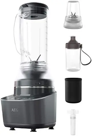 CB7-1-4CW - Batidora de Vaso Compact Gourmet 7 - 900W, 2 Velocidades, Jarra Extraíble de 0,6L, 2 Programas de Batido, Botella P
CB7-1-4CW - Batidora de Vaso Compact Gourmet 7 - 900W, 2 Velocidades, Jarra Extraíble de 0,6L, 2 Programas de Batido, Botella P
