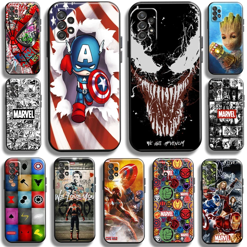 Marvel Captain America Iron Man Phone Case For Samsung Galaxy A72 5G Carcasa Shockproof Cover Shell Funda TPU Full Protection
Marvel Captain America Iron Man Phone Case For Samsung Galaxy A72 5G Carcasa Shockproof Cover Shell Funda TPU Full Protection