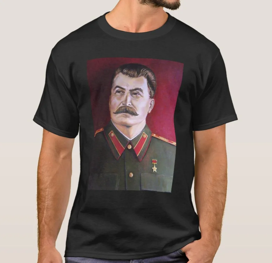 Great Patriotic War Socialist Soviet Leader Joseph Stalin T Shirt. 100% Cotton Summer O-Neck Casual T-shirt Loose Top Size S-3XL
Great Patriotic War Socialist Soviet Leader Joseph Stalin T Shirt. 100% Cotton Summer O-Neck Casual T-shirt Loose Top Size S-3XL