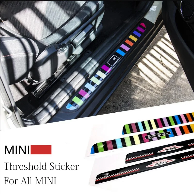 Door Sill Protector Threshold Cover Epoxy Board Sticker For Mini Cooper S JCW One R55 R56 R60 Countryman Car Accessories
Door Sill Protector Threshold Cover Epoxy Board Sticker For Mini Cooper S JCW One R55 R56 R60 Countryman Car Accessories