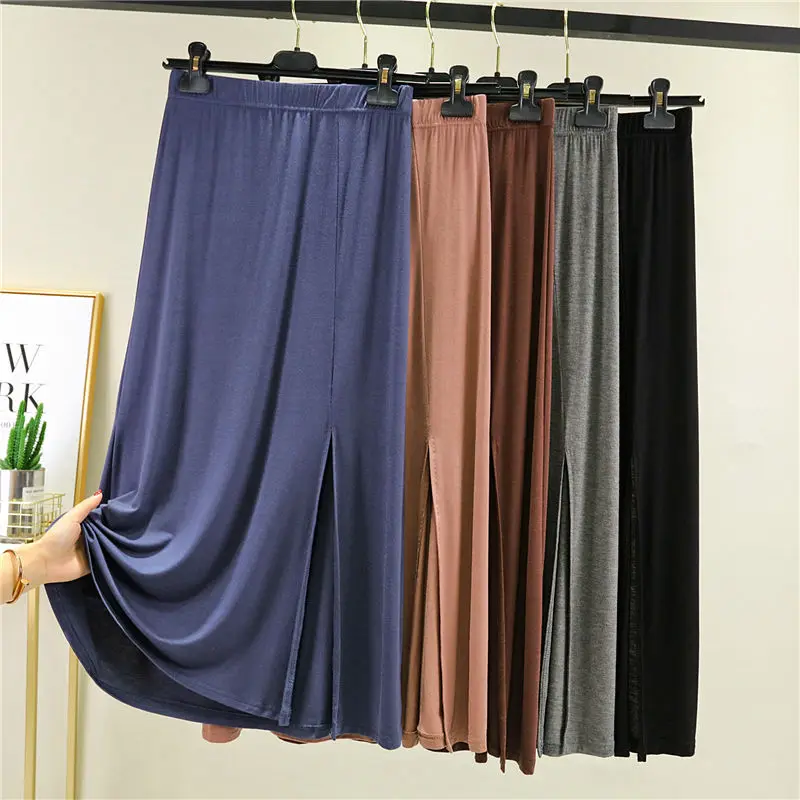 Harajuku Solid Maxi High Waist A Line Korean Style Midi Faldas Largas Mujer Retro Ladies Fashion Basic Elegant Black Long Skirt
Harajuku Solid Maxi High Waist A Line Korean Style Midi Faldas Largas Mujer Retro Ladies Fashion Basic Elegant Black Long Skirt