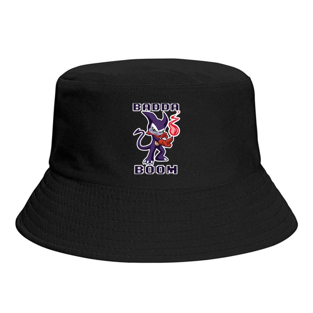 New Unisex Polyester Badda Boom Classic Bucket Hats Women Sunscreen Boonie Hat Digital Monster Manga Men Beach Fisherman Hat
New Unisex Polyester Badda Boom Classic Bucket Hats Women Sunscreen Boonie Hat Digital Monster Manga Men Beach Fisherman Hat