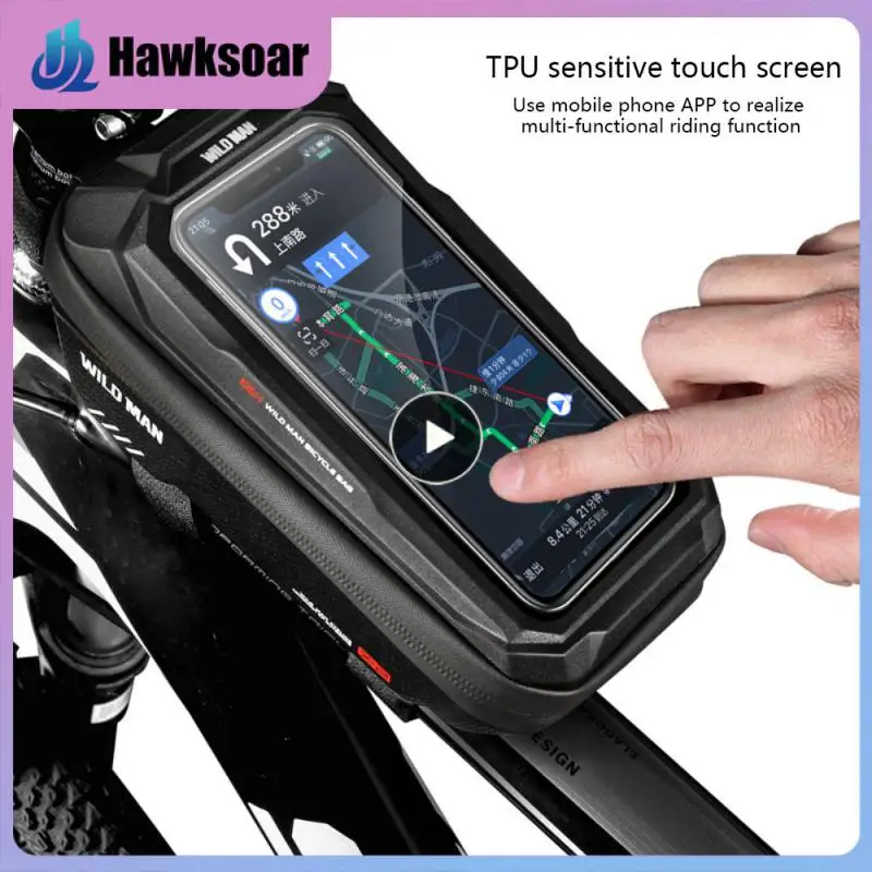 Hard Shell Bag Inclined Design Convenient Upper Pipe Package Tpu Sensitive Touch Screen Double-layer Mesh Bag Front Beam Bag
Hard Shell Bag Inclined Design Convenient Upper Pipe Package Tpu Sensitive Touch Screen Double-layer Mesh Bag Front Beam Bag