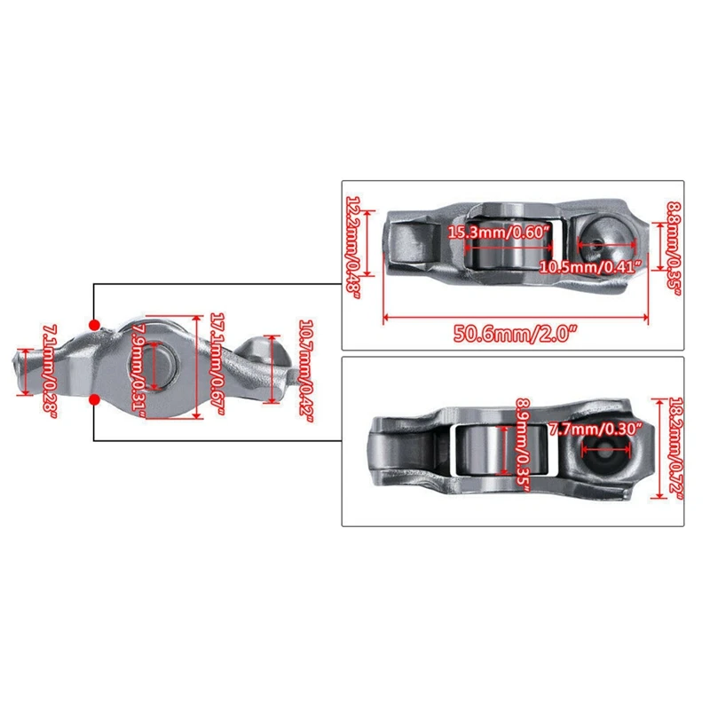 8 шт. качающийся рычаг клапана автомобиля 5184296AH для Chrysler Dodge Charger Jeep Cherokee Ram Pentastar 3.6L 2011-2020 5184296AA
8 шт. качающийся рычаг клапана автомобиля 5184296AH для Chrysler Dodge Charger Jeep Cherokee Ram Pentastar 3.6L 2011-2020 5184296AA