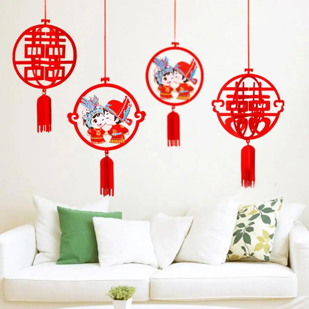 Beautiful Wedding Ornaments Elegant Exquisite Traditional Bride And Groom Pendant Chinese Pendant Traditional Pendant 6 Pcs
Beautiful Wedding Ornaments Elegant Exquisite Traditional Bride And Groom Pendant Chinese Pendant Traditional Pendant 6 Pcs