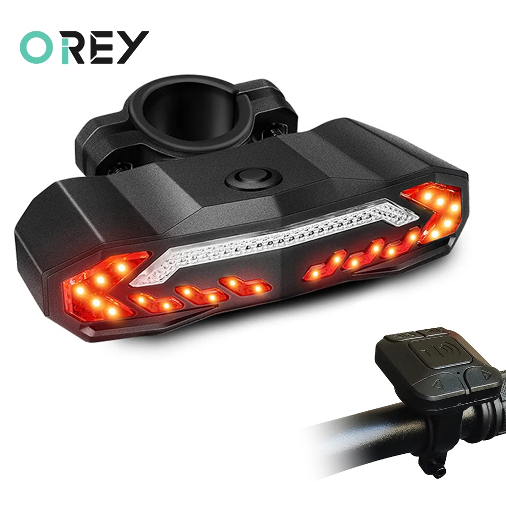 Bicycle Alarm Taillight Anti Theft USB Rechargeable Waterproof Bike Rear Tail Light Turn Signal Warning Brake Light
Bicycle Alarm Taillight Anti Theft USB Rechargeable Waterproof Bike Rear Tail Light Turn Signal Warning Brake Light