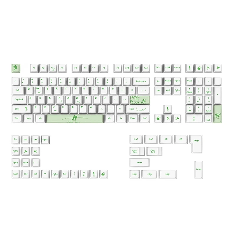 130 Keys Keycaps Set PBT Cherry Keycap Electronic Game Stylish for KEY for Mechanical Keyboard Dye Sublimation Sprin W3JD
130 Keys Keycaps Set PBT Cherry Keycap Electronic Game Stylish for KEY for Mechanical Keyboard Dye Sublimation Sprin W3JD