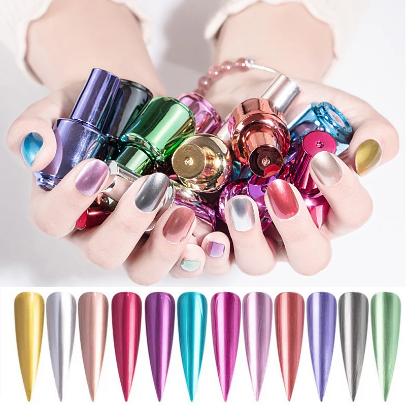 8ml/Bottle Mirror Chroms Nail Polish Metal Sold Nail Varnish Polish For Nail Art Decorations#@123
8ml/Bottle Mirror Chroms Nail Polish Metal Sold Nail Varnish Polish For Nail Art Decorations#@123