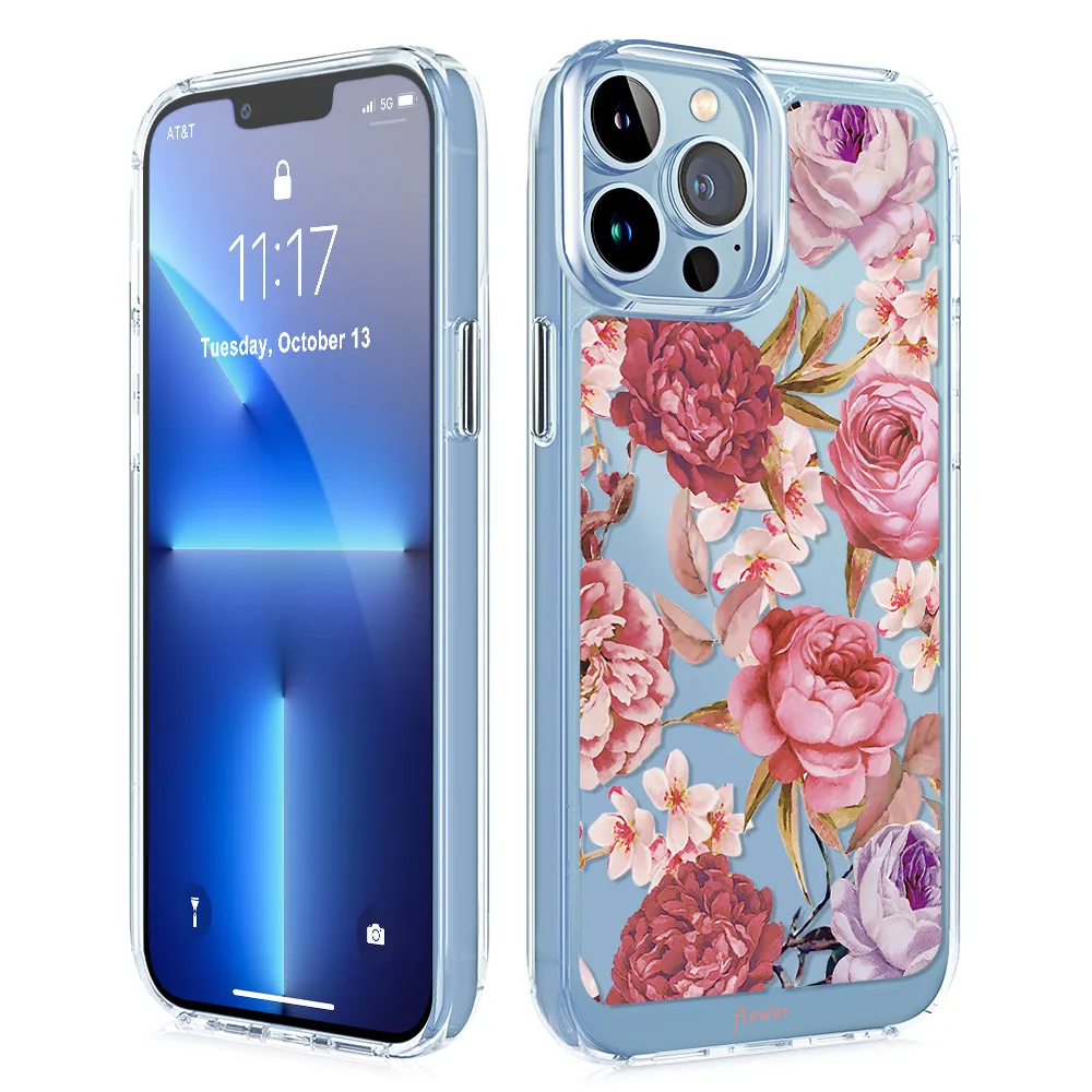 Flower Phone Case for Iphone 13 12 Mini 11 Pro Max Protection Shell for Iphone XS X XR Transparent PC+TPU Hard Fundas Cover
Flower Phone Case for Iphone 13 12 Mini 11 Pro Max Protection Shell for Iphone XS X XR Transparent PC+TPU Hard Fundas Cover